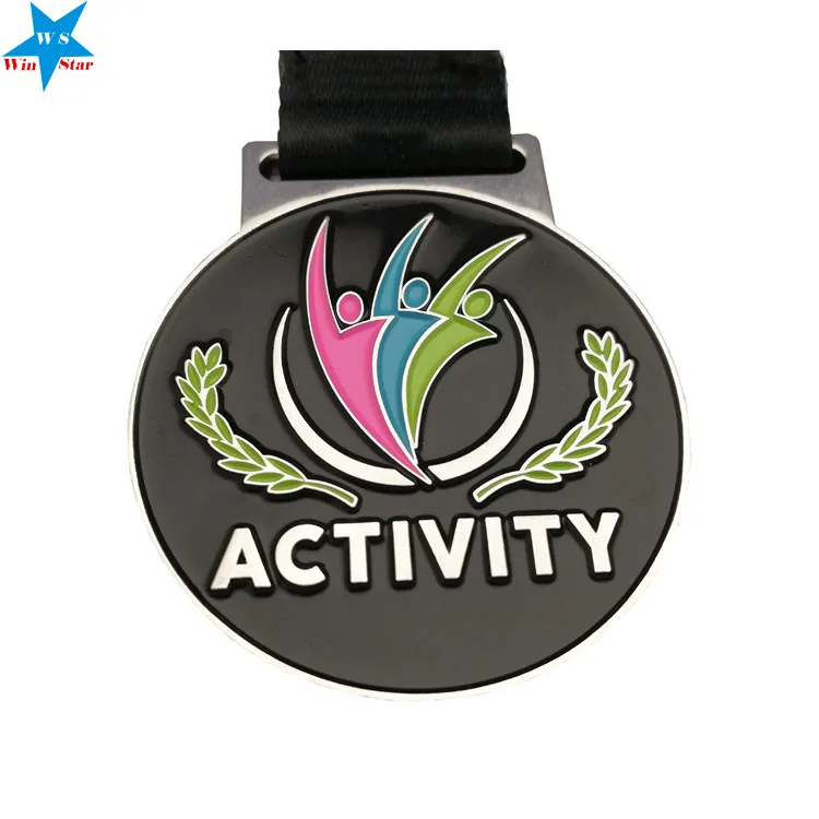 manufacturers promote custom design sport medal zinc alloy