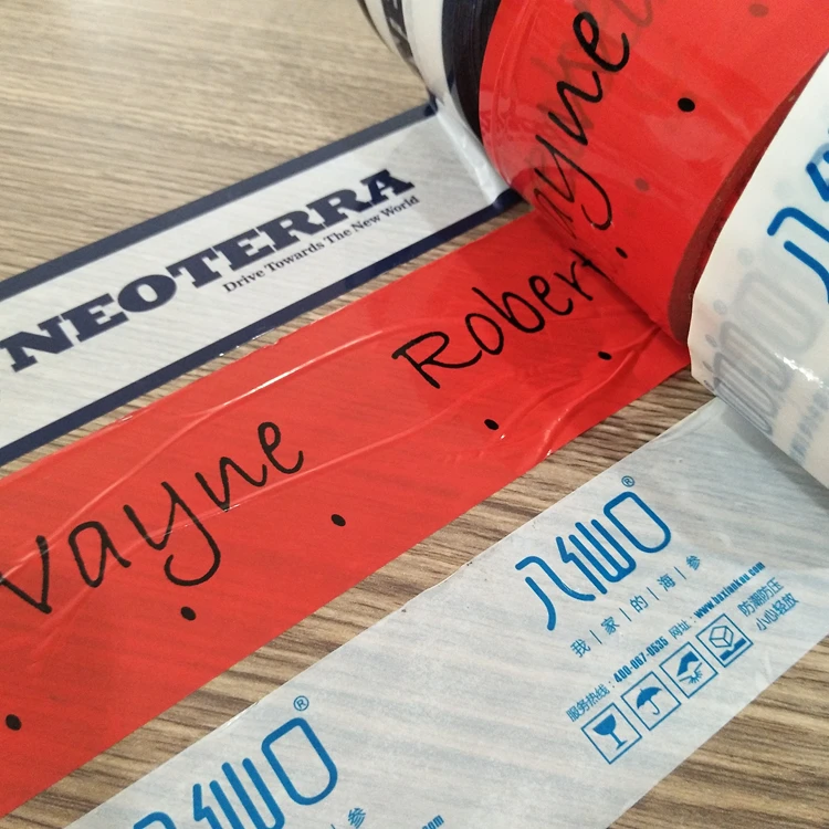 custom printed tape/ bopp adhesive packing sealing tapes