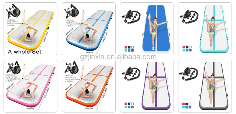 Sport 3M4M Aufblasbar Air Track Gymnastik Tumbling Matte