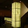 high translucent alabaster lamp shade