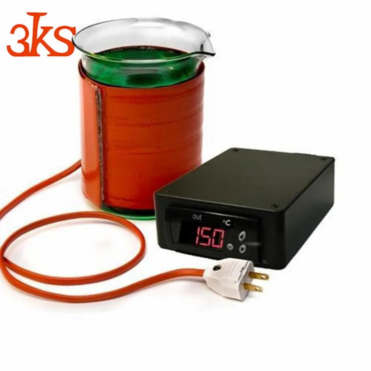 12v480v Ac Dc Flexible Silicone Rubber Heater Electric Industrial