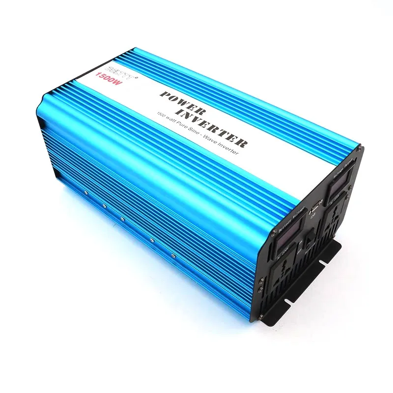 1500w Single Phase Solar Power Inverter: DC12v/24v to AC110v/220v ...