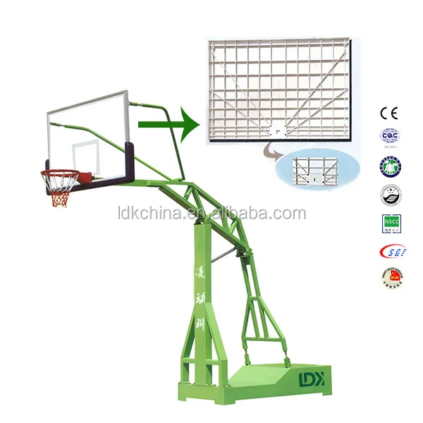 Professional Basketball Court Outside Pole For Professional Basketball Court Outside