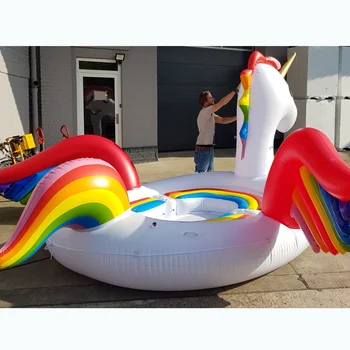 6 person inflatable unicorn