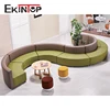 Half circle reception chester moon oval round corner s shape sofa