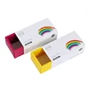 custom multifunctional packaging box kraft paper drawer gift box for sock shipping