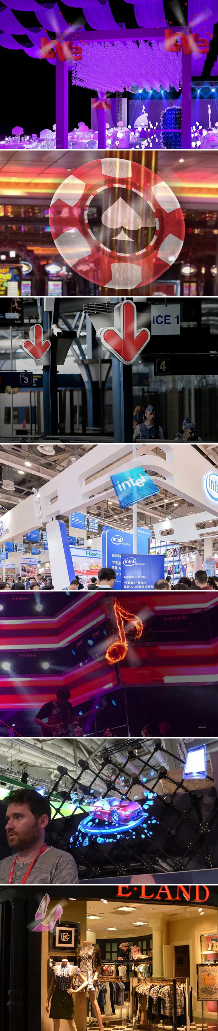 3D led Advertising Display