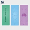Custom print Print Roll Bulk Fitness Foldable Exercise Rubber Yoga Mat