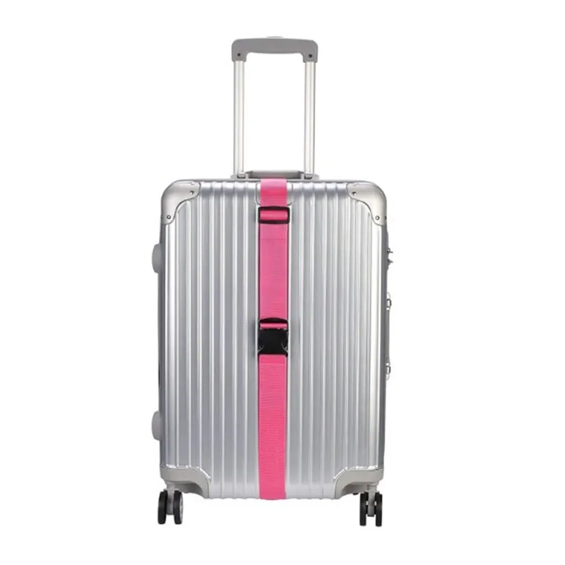 Promo custom adjustable travel nylon luggage belt strap