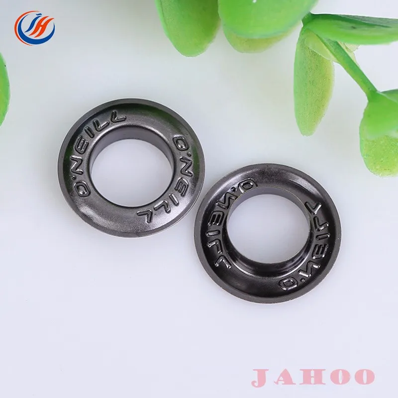 Custom Engraved Logo Brass Eyelets for Garments - High End