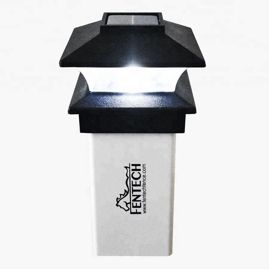 Waterproof Solar Pvc Led Outdoor Fence Post Cap Light Buy Solar Light