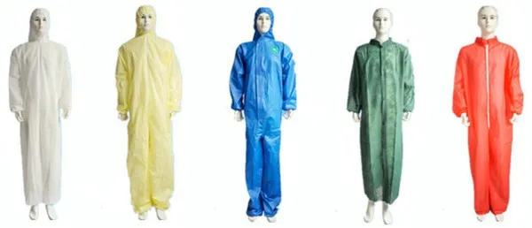 asbestos removal coverall, suit, clothing