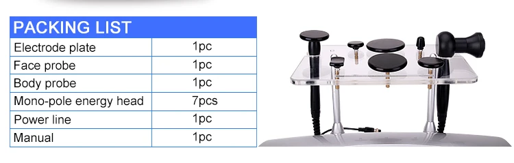 0.3-0.5mhz rf beauty ret cet Radio Frequency Skin Lifting monopolar rf machine