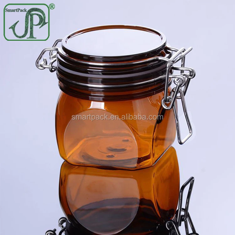 Recyclable 220ml Plastic Amber Kilner Jar Body Scrub Jar Buy Body