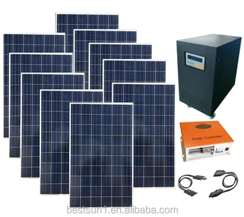 Bps 10000w Completely Off Grid 10kw Home Solar System With Solar Battery Backup Buy Solar Battery10kw Home Solar Power Systemgrid Solar System