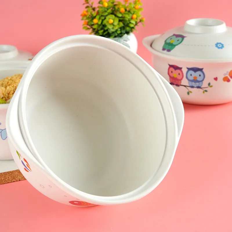 Wholesale Cheap Custom Printed Plastic Dinnerware Bowls Kids Custom