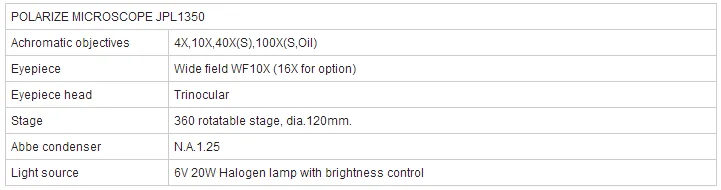 High Quality Polarize Microscope For Sale-Jpl 1350