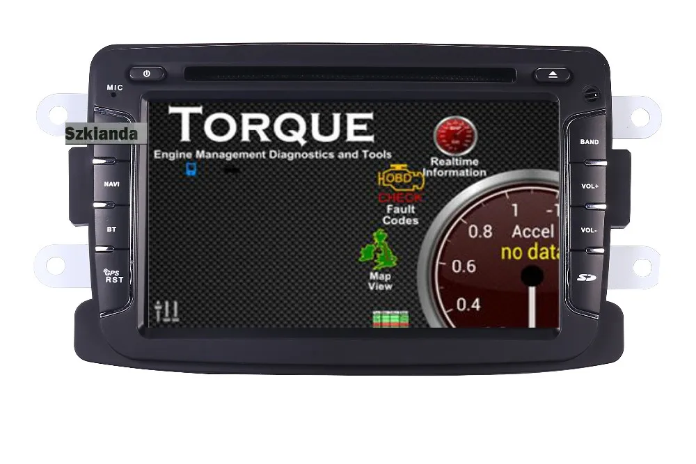 Top 7"android 8.1 car gps navigation For Renault Duster Dacia Sandero Capture Lada Xray 2 Logan 3G WIFI bsd radio stereo multimedia 8