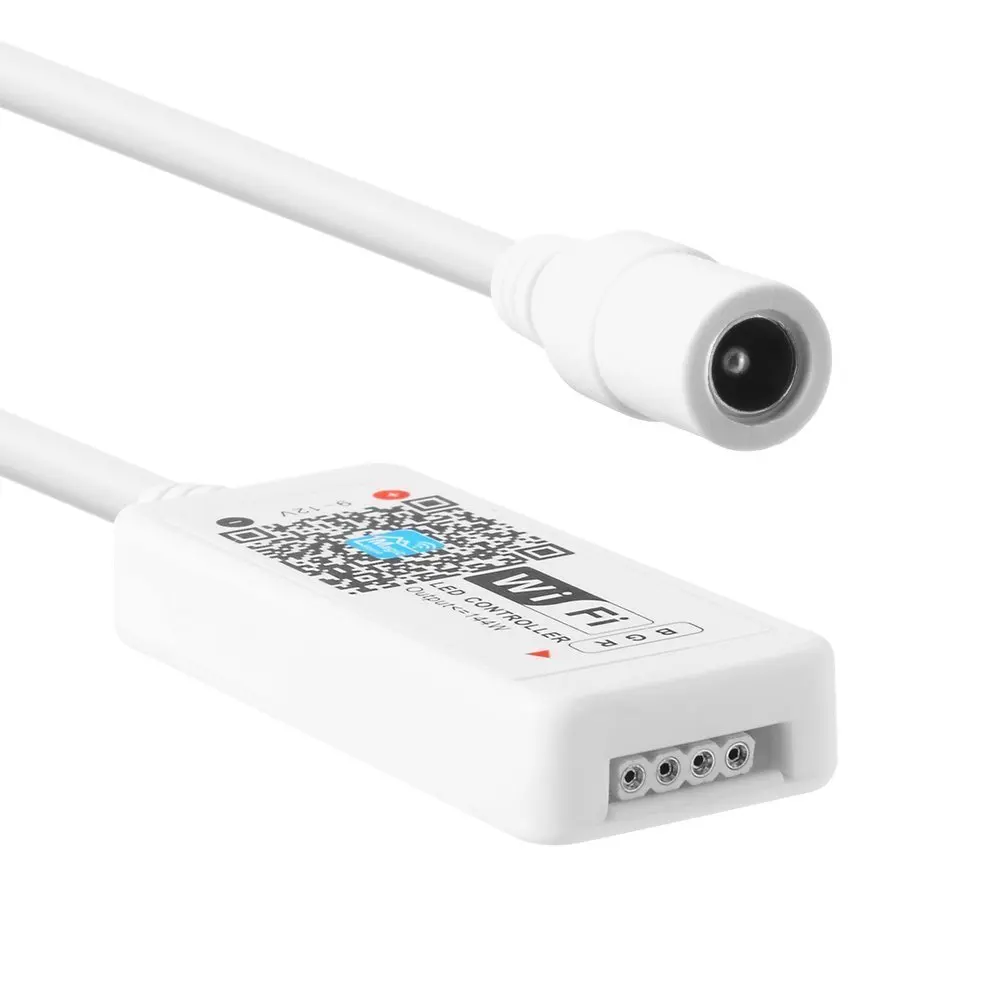 Hot sale Mini WiFi LED Smart Controller for RGB LED Strip Light Suitable for Android and IOS System Mobile Phone APP