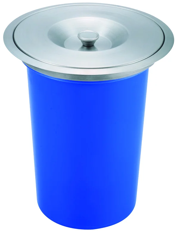 Kitchen Sink In Counter Stainless Steel Trash Bin Buy Stainless Steel