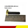 Right Angle Small Size 433mhz 2dbi rubber terminal tv box antenna