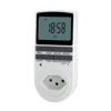 Big LCD digital countdown kitchen timer switch Type M socket