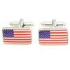 Mens Novelty National Flag Cufflinks