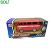 China Manufacturer Promotional Pull Back Car House Models Wholesale Cars Diecast Bus Model