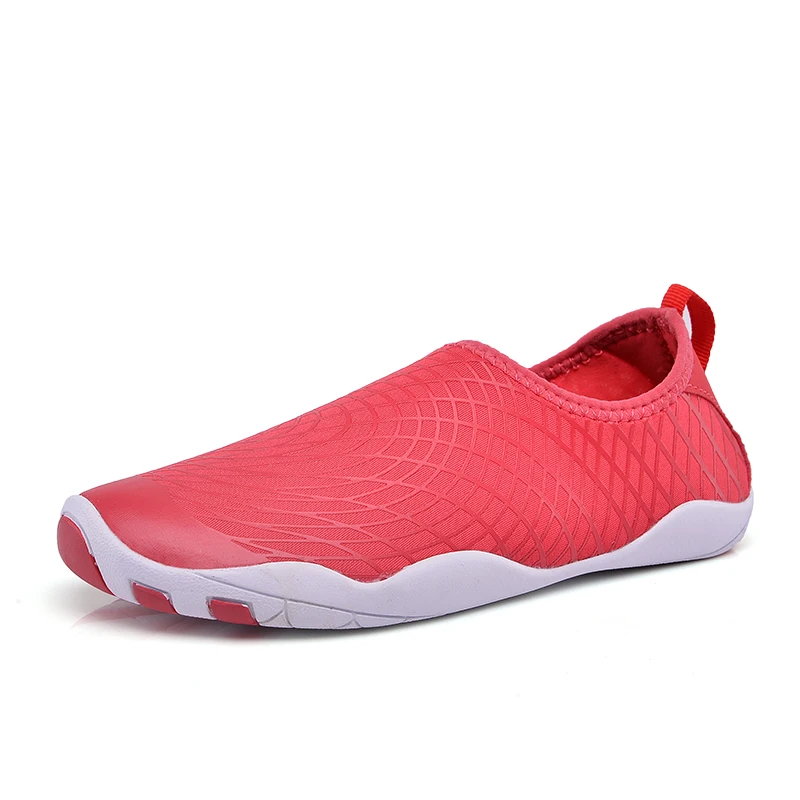 red aqua shoes