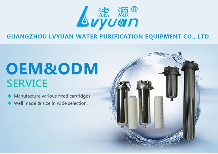 Lvyuan ss cartridge filter housing factory for water Purifier
