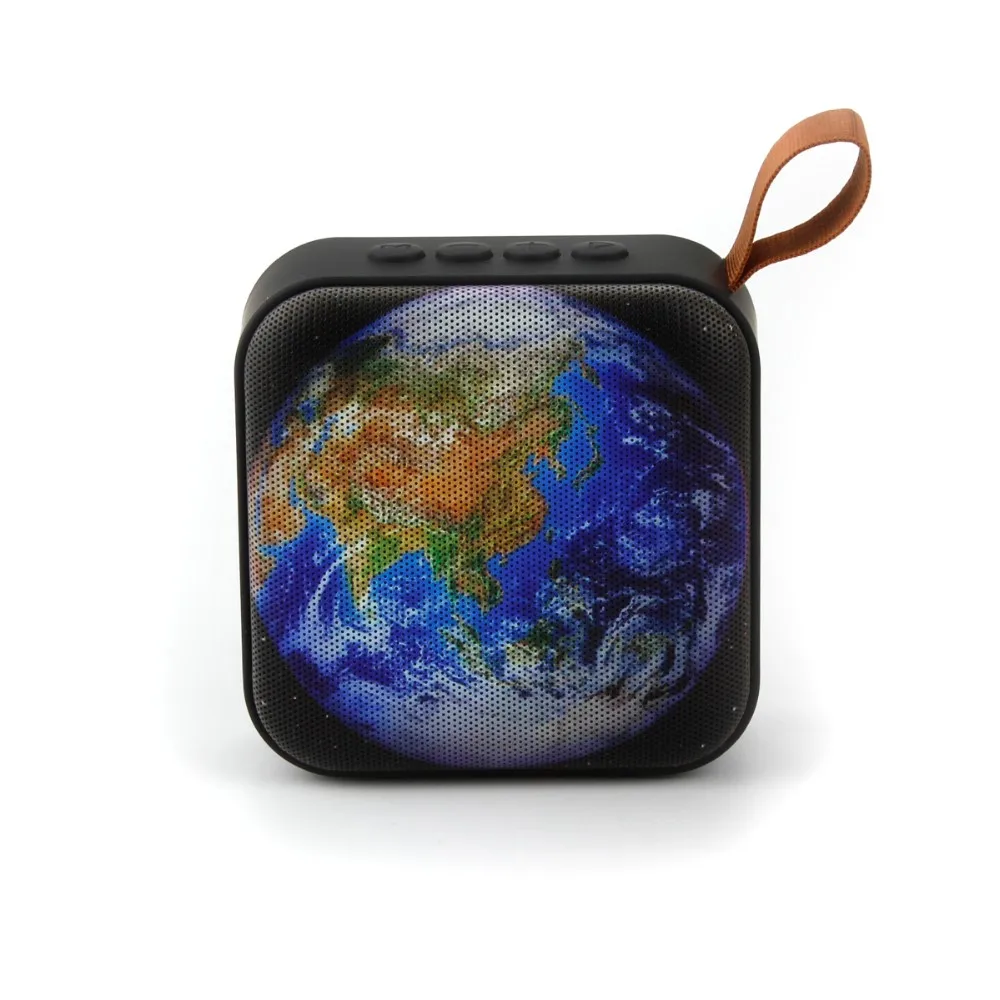 Easy Carrying Wireless Manual Portable Mini Promotion Square Speaker