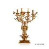 Luxury Bronze Design Imitated The Old Man Holding Lamp, Home Decorative Bronze Chandeliers Table Lamp