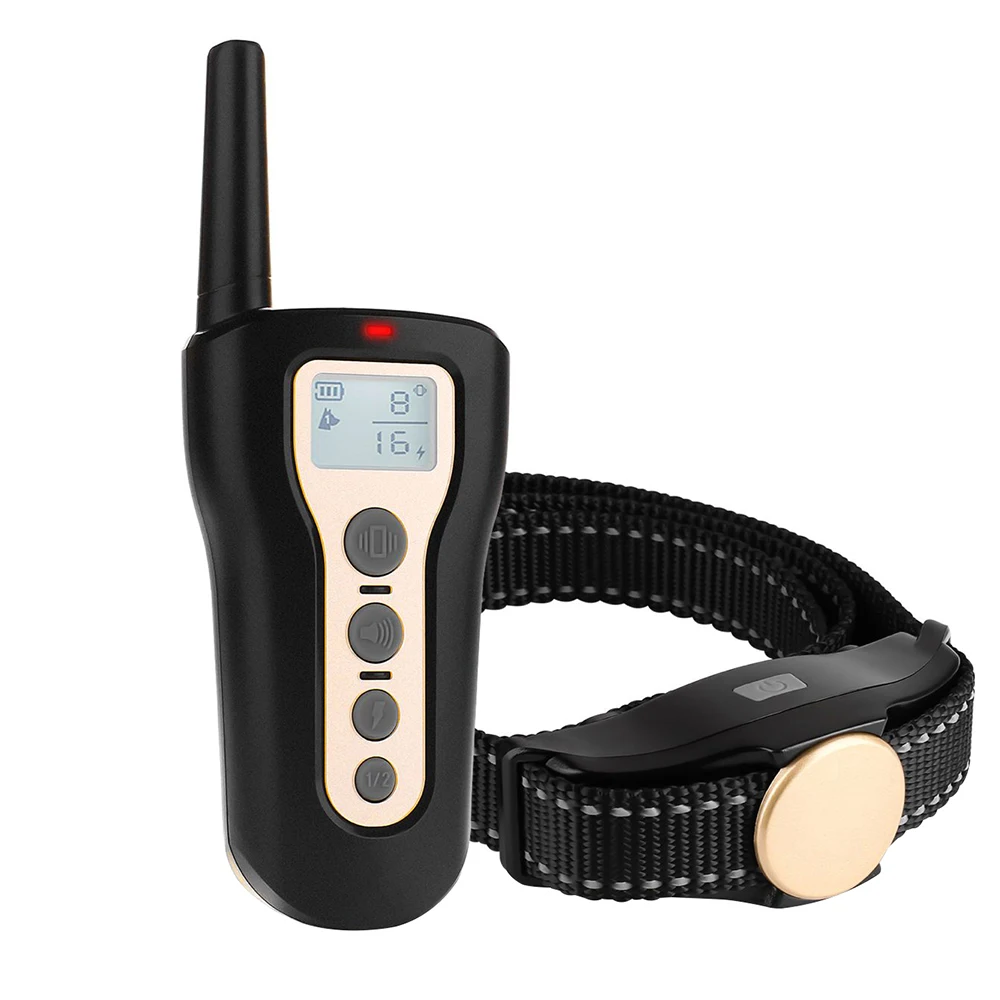 New Lcd Display Electronic Dog Behavior Training Shock Collar Best Way