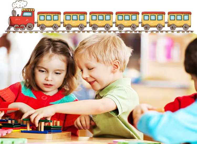 Kindergarten Montessori Educational Wooden Five Layers Jigsaw Puzzle Child Toys