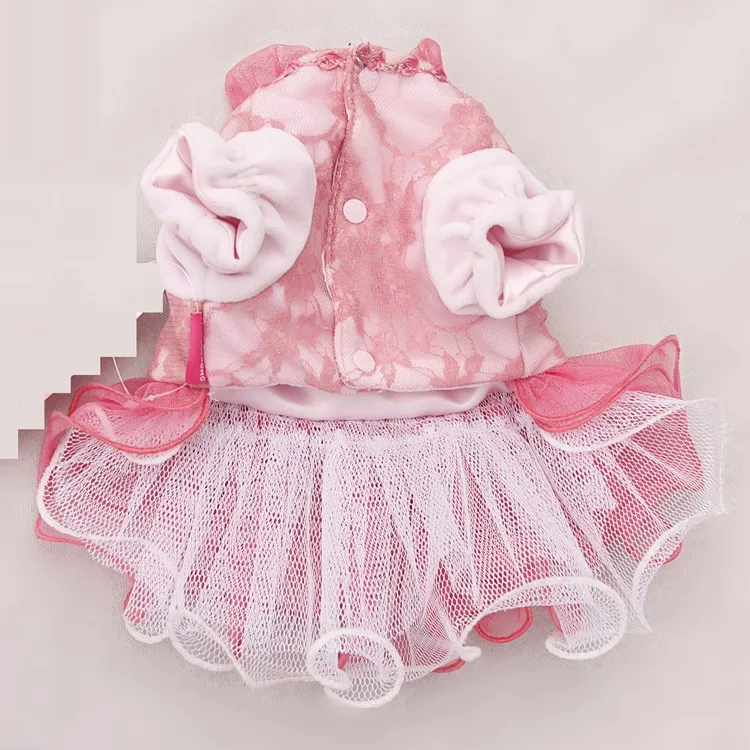 The New Spring And Summer Dog Skirts Cute Princess Dog Skirt Pink Yarn ...