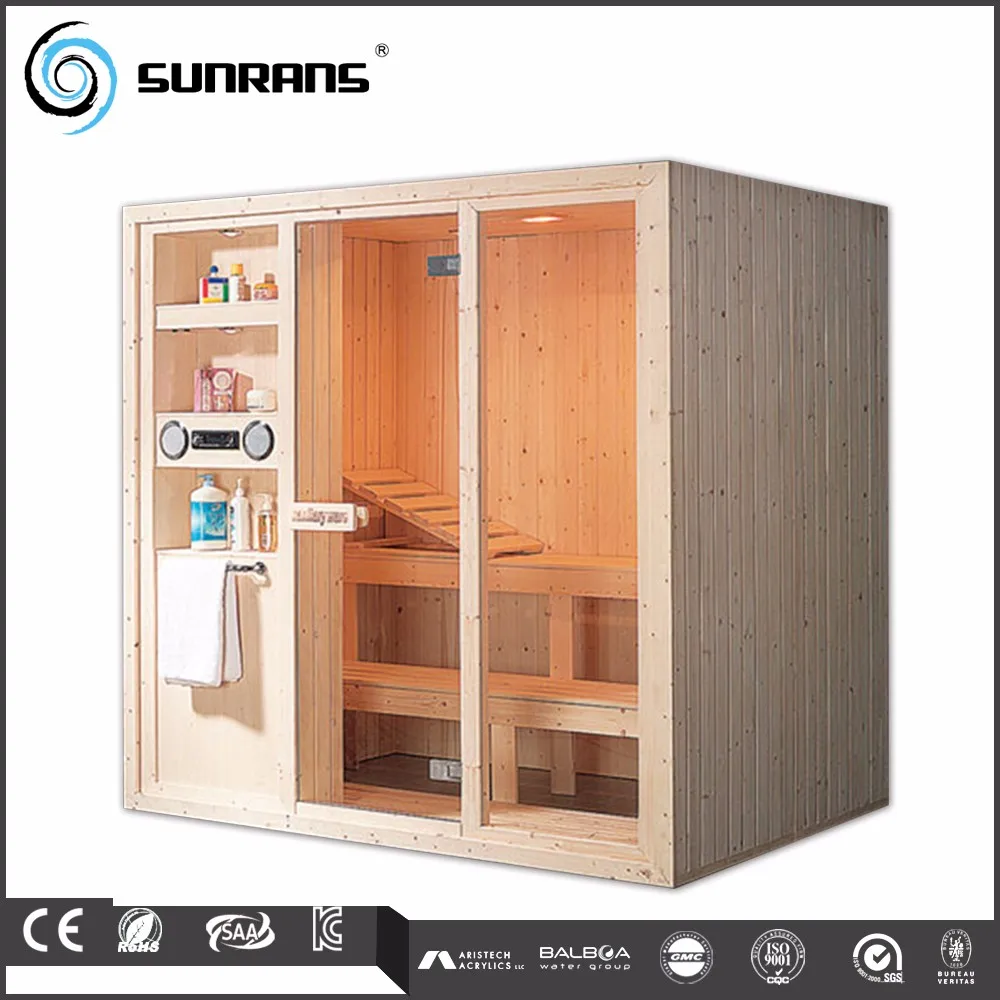 Finland Pine Wood Indoor Sauna Room Portable Sauna Room - Buy Portable