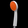 Best sale orange color round shower hose home use handheld shower head