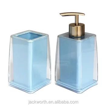 Plastic Bathroom Tumbler And Liquid Soap Dispenser Tumbler And Liquid Soap Dispenser
