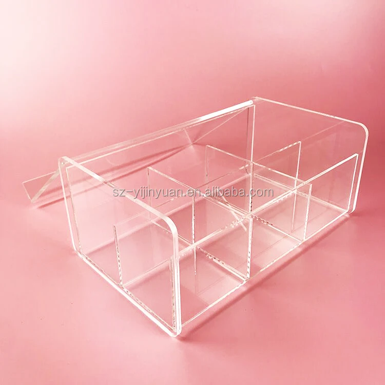 Handmade Clear Acrylic Material Tea Bag Storage Box Wholesale Buy