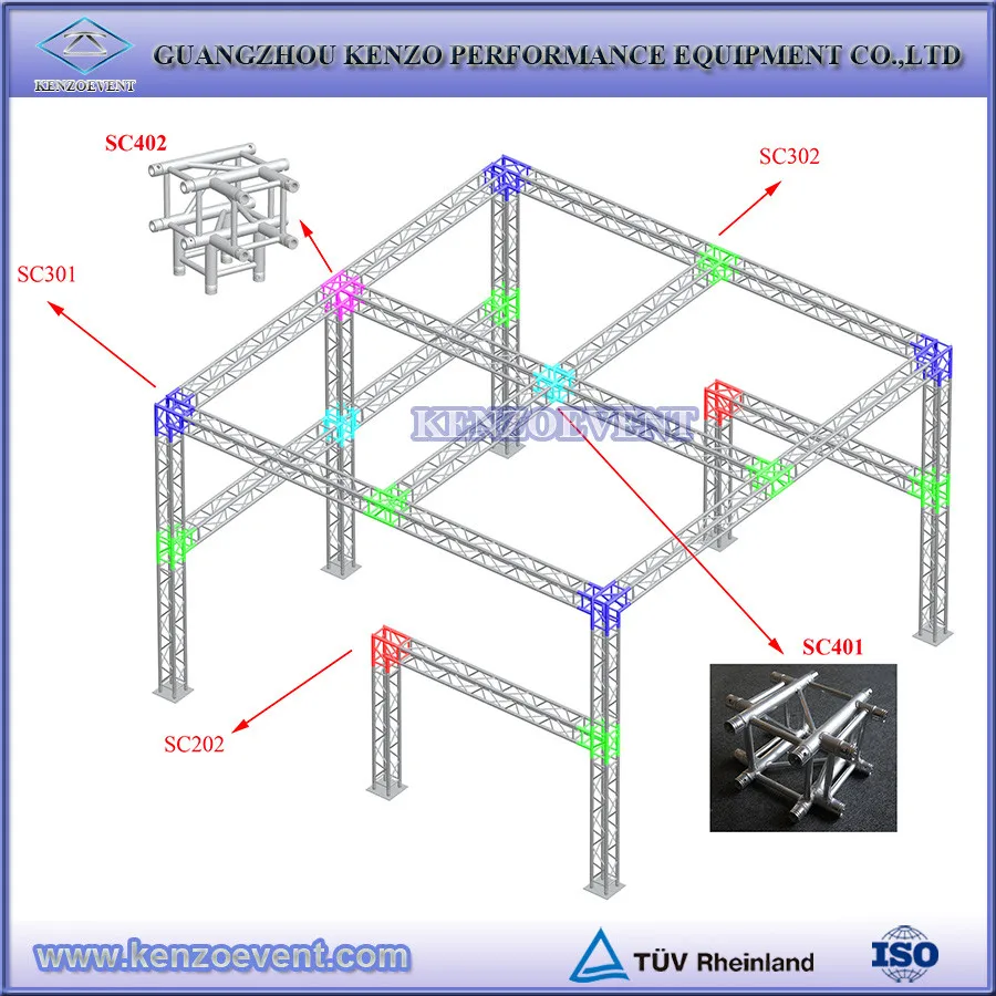  lighting aluminum stage truss system for sale
