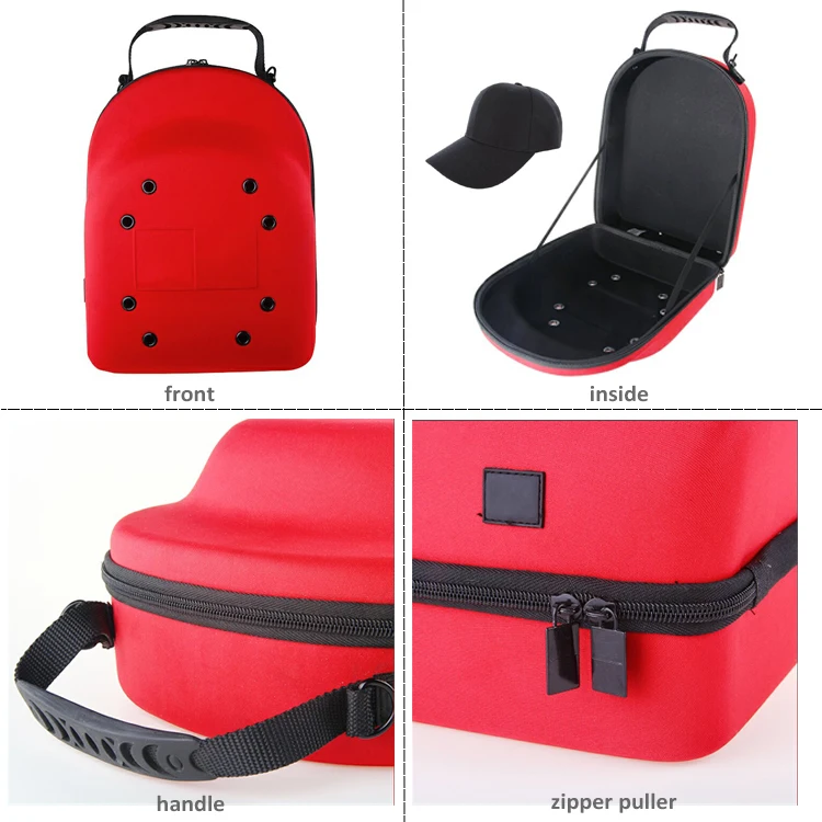 New Eva Protective Cap Carrier Case Pack Baseball Fitted Hat Carrying