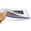 Clear info frame OEM design magnetic document holder MAGNETIC FILE POCKET FOR OFFICE ,HOME CAN ADD YOURSELF LOGO for home