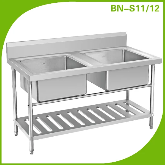 Used Commercial Stainless Steel Sinks Double Bowl Sink For Restaurant Kitchen Designed Kitchen Sink Buy Used Commercial Stainless Steel Sinks Double
