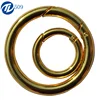 Safety snap hooks round shape spring ring