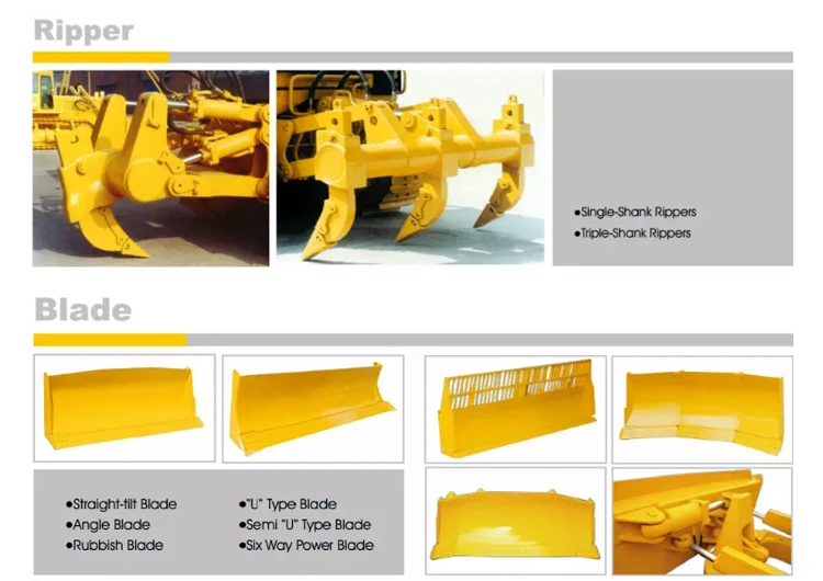 Price of Shantui SD08 bulldozer with different types shovels