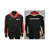OEM Service Wholesale Two Tone Black & Red Factory Engineer Jacket with Reflective Piping