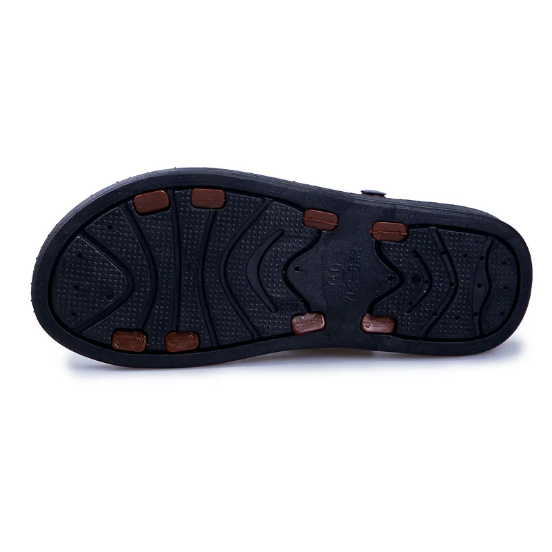 Topsion Best Seller Amazon Cheap Men Wholesale Leather Arabic Dubai Casual Cork Sandals 