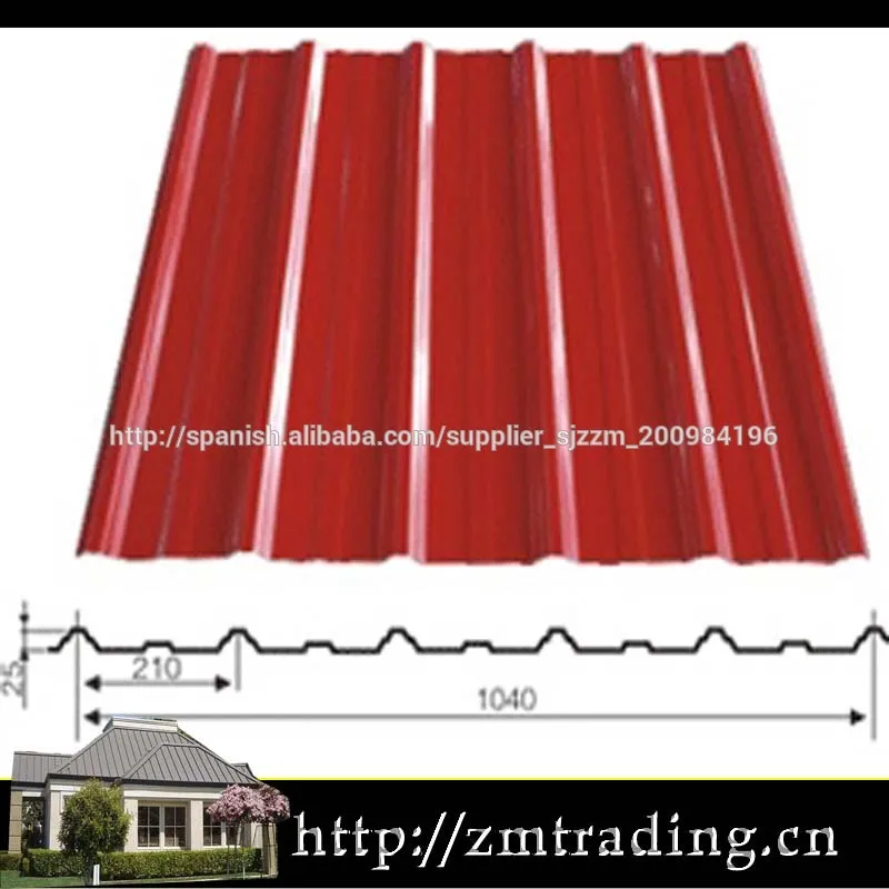 precios perfiles de cubierta metálica trapezoidal-Azulejos de azotea