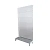 Supermarket shelves perforated backpanel hook hanging rack display shelf