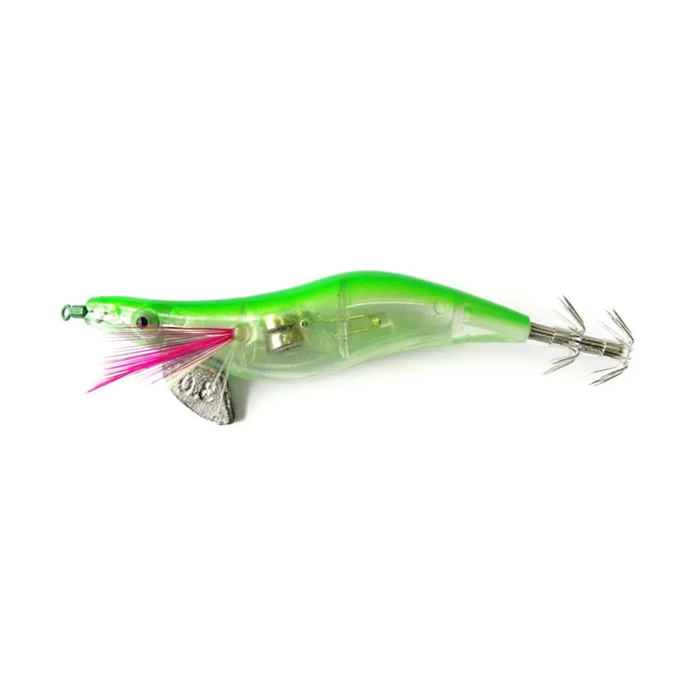 105mm 15g Led Squid Jig Making Supplies 3.0 Shrimp Squid Jig